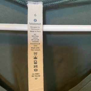 Lululemon long sleeved shirt